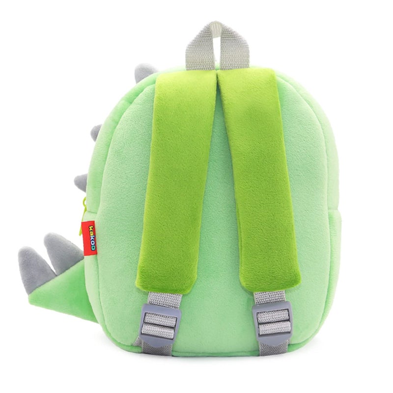 NICE CHOICE Cute Toddler Backpack Toddler Bag Plush Animal Cartoon Mini Travel Bag for Baby Girl Boy 2-6 Years(Cute Dinosaur) - Image 3
